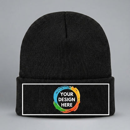 Beanie Hat Custom Personalized Same Day Printing and Shipping